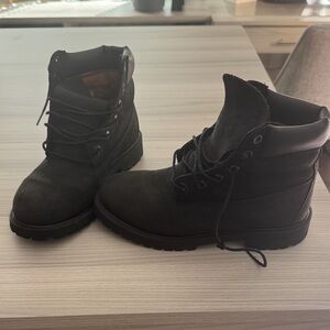 Timberland Men's Black Lace-Up Boots